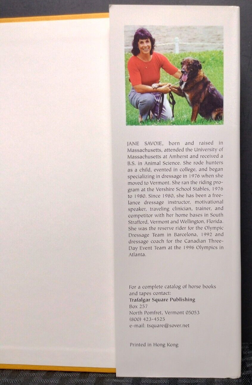 Cross-Train Your Horse Jane Savoie HC 1998 Dressage Training Equestrian