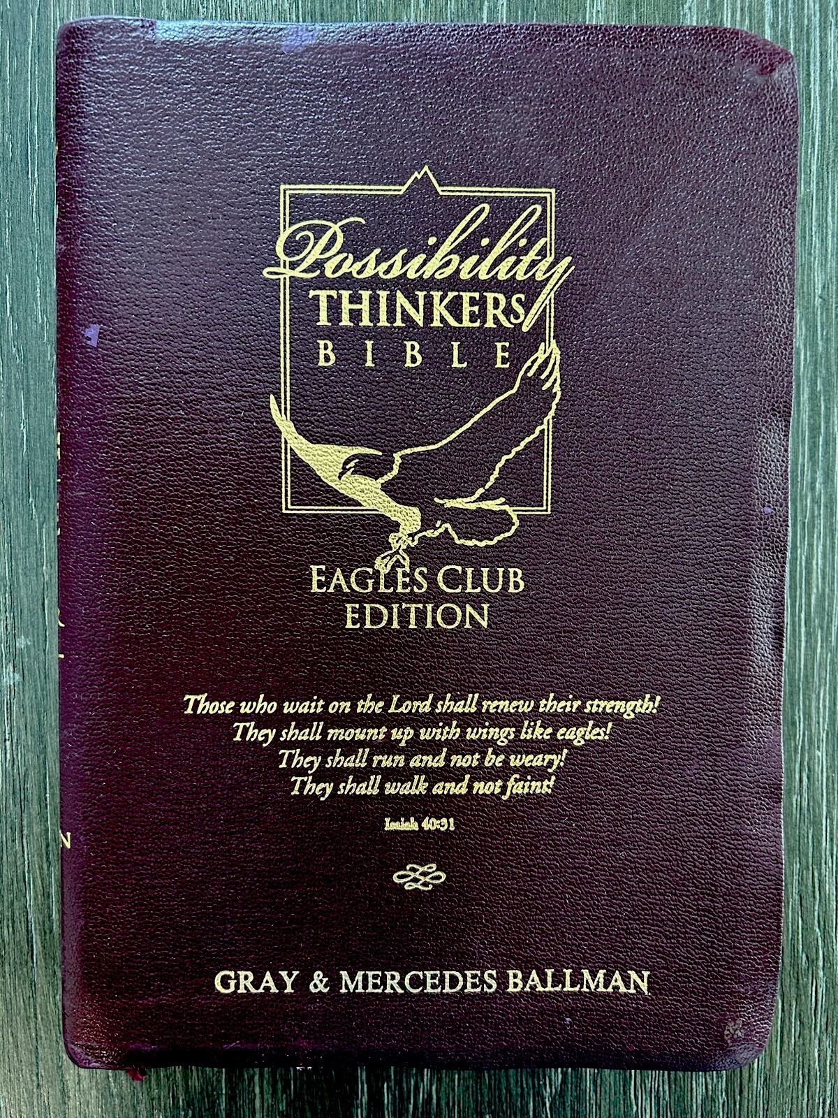 Possibility Thinkers Bible NKJV Schuller Genuine Leather