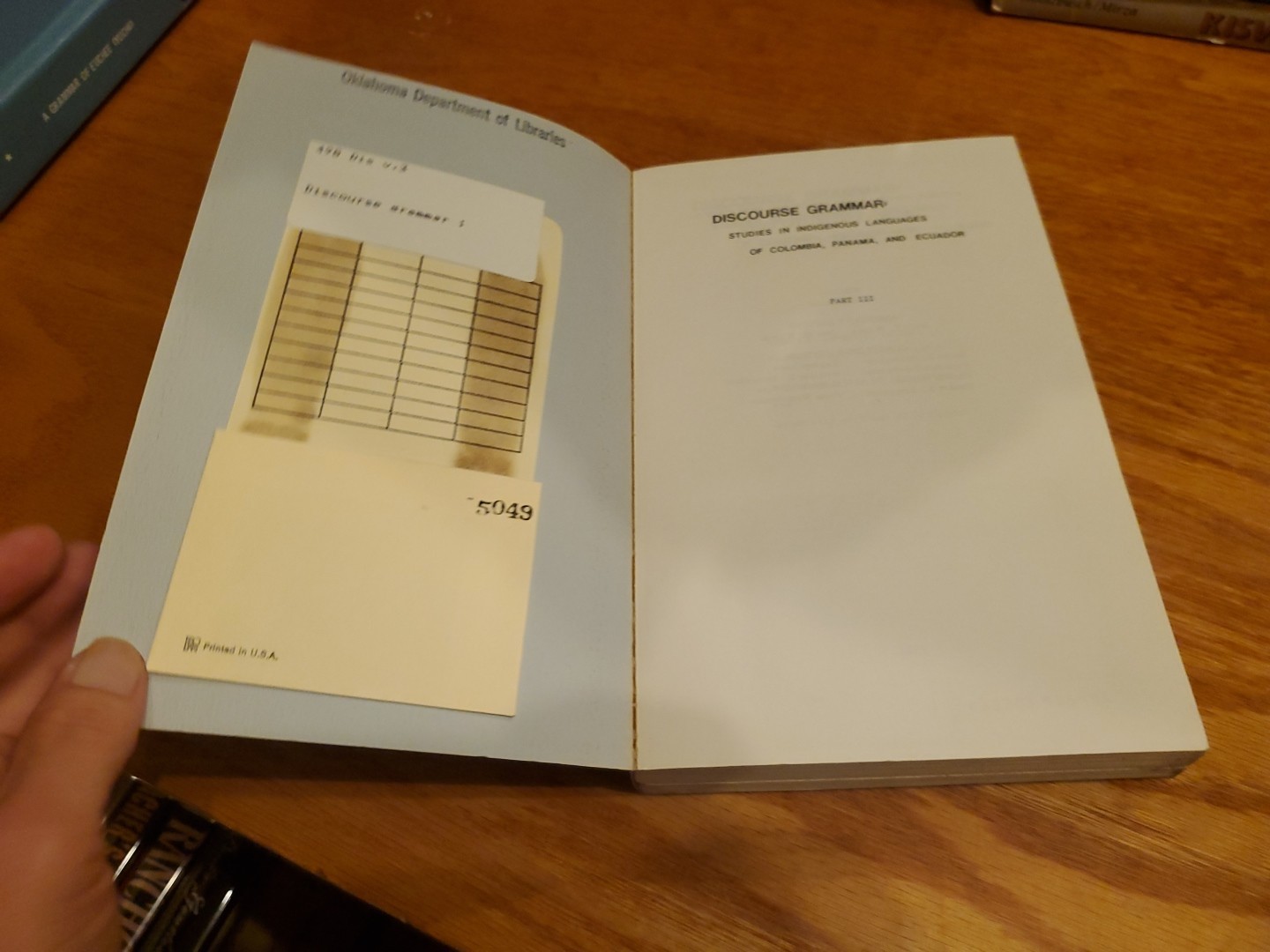 Discourse Grammar: Studies in Indigenous Languages 3 Volume Set 1976 PB