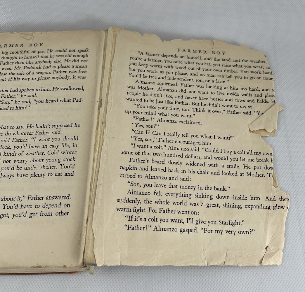 Farmer Boy By Laura Ingalls Wilder 1933 Hardcover