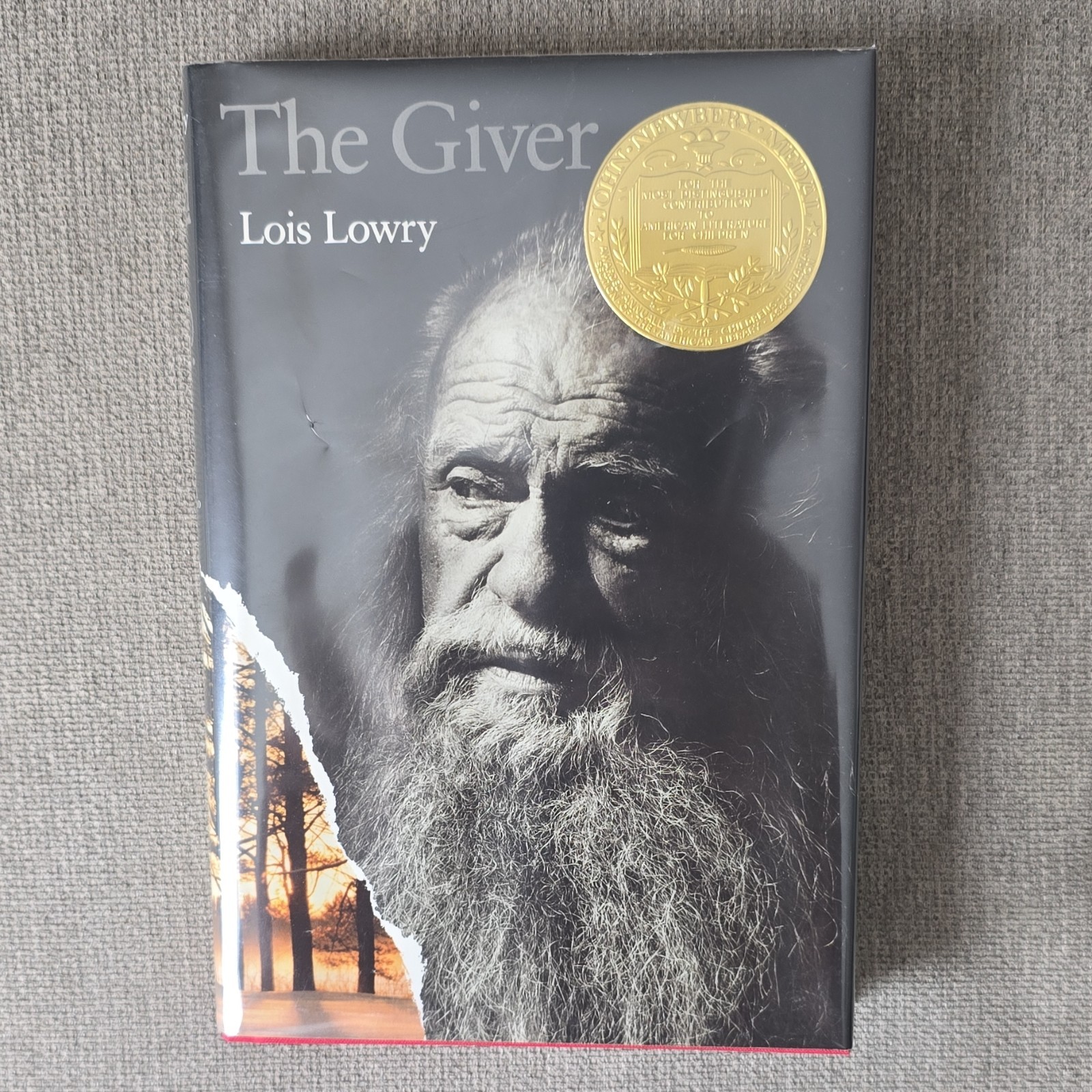 Signed 1993 The Giver by Lois Lowry Hardcover Houghton Mifflin Signed DJ
