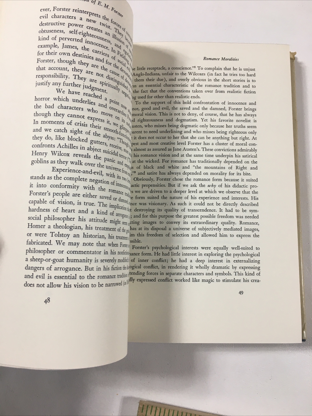 The Fiction Of E.M. Forster – George H. Thomson (Hardcover, Dust Jacket, 1967)