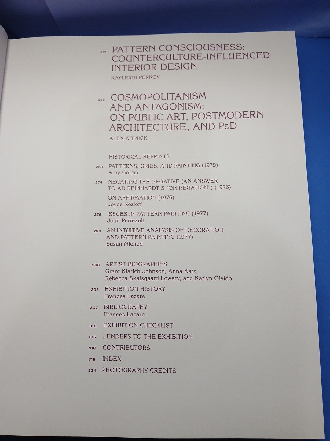 With Pleasure : Pattern and Decoration in American Art 1972-1985 by Elissa…