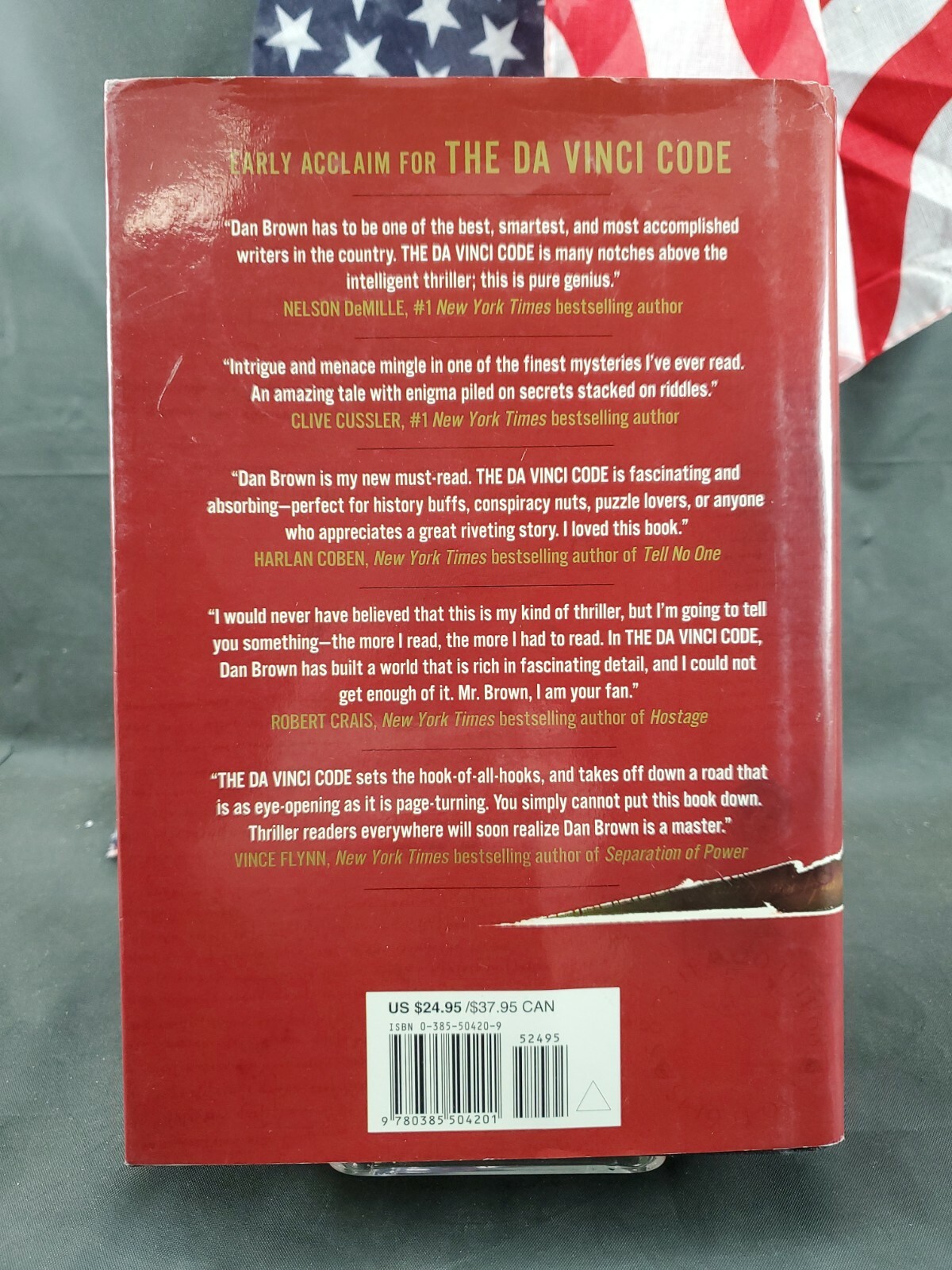 Robert Langdon Ser.: The Da Vinci Code : A Novel by Dan Brown (2003, Hardcover)