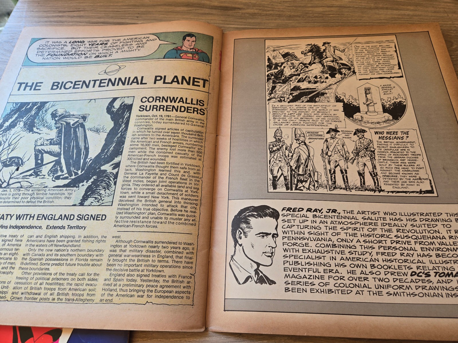 Limited Collectors‘ Edition SUPERMAN SALUTES THE BICENTENNIAL