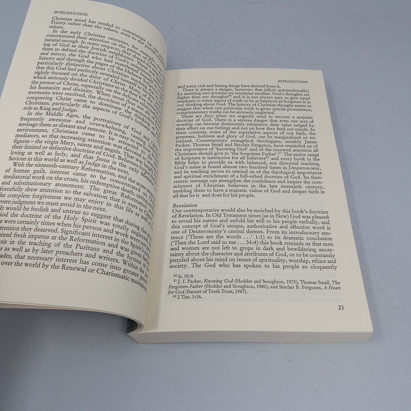 The Message of Deuteronomy 1993 InterVarsity Press Paperback by Raymond E. Brown