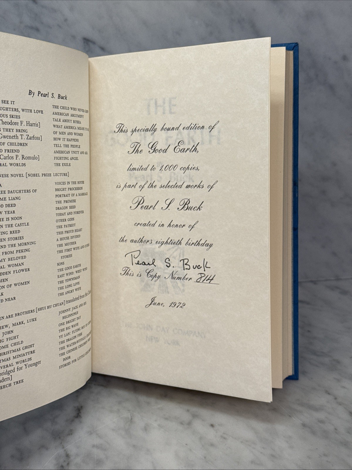 The Good Earth by Pearl S. Buck