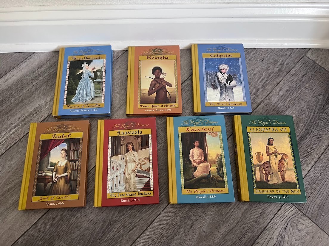 Lot of 18 Dear America + Royal Diaries Scholastic Hardback Books