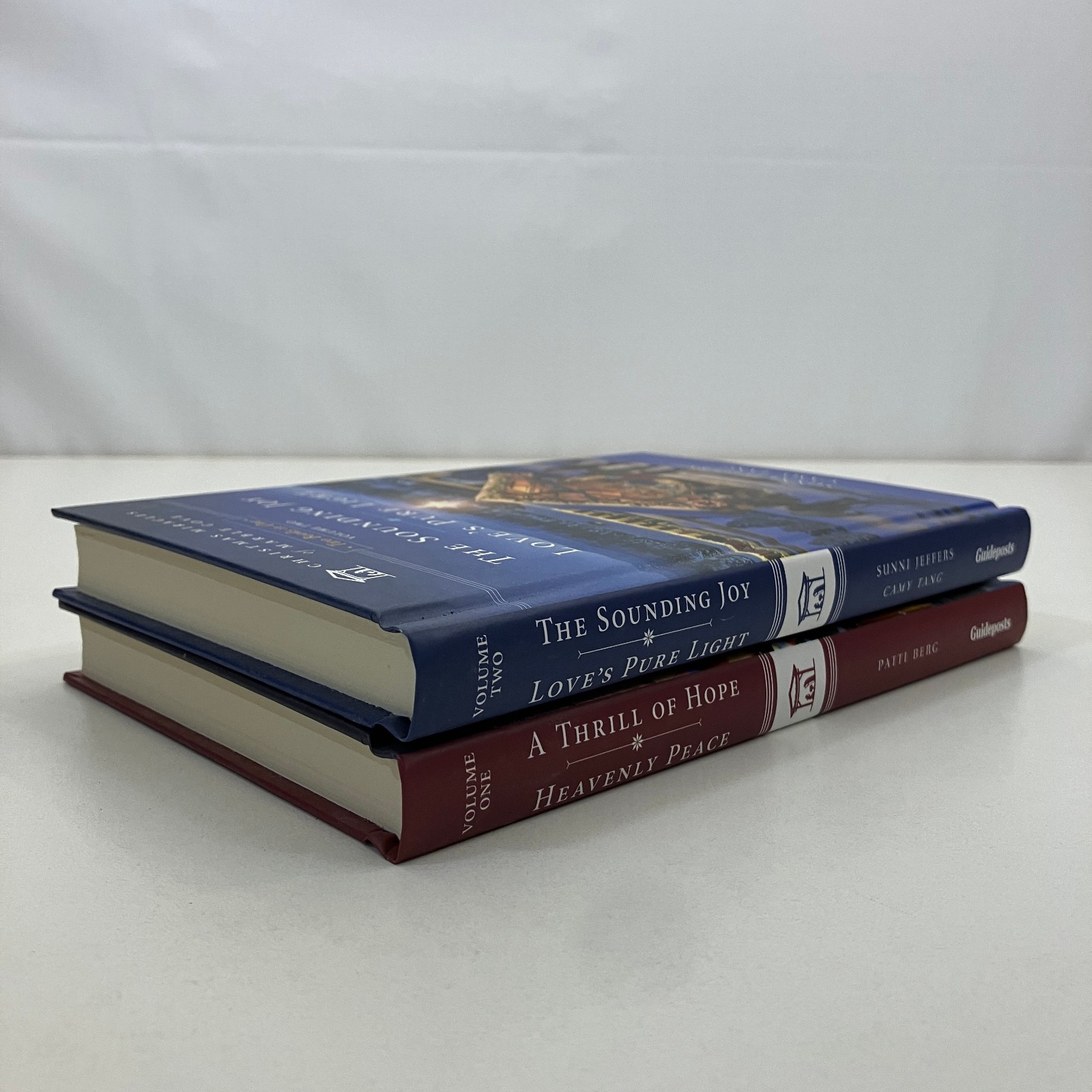 2 Christmas Miracles At Marble Cove 2-in-1 Series Guideposts Hardcover Novel Lot