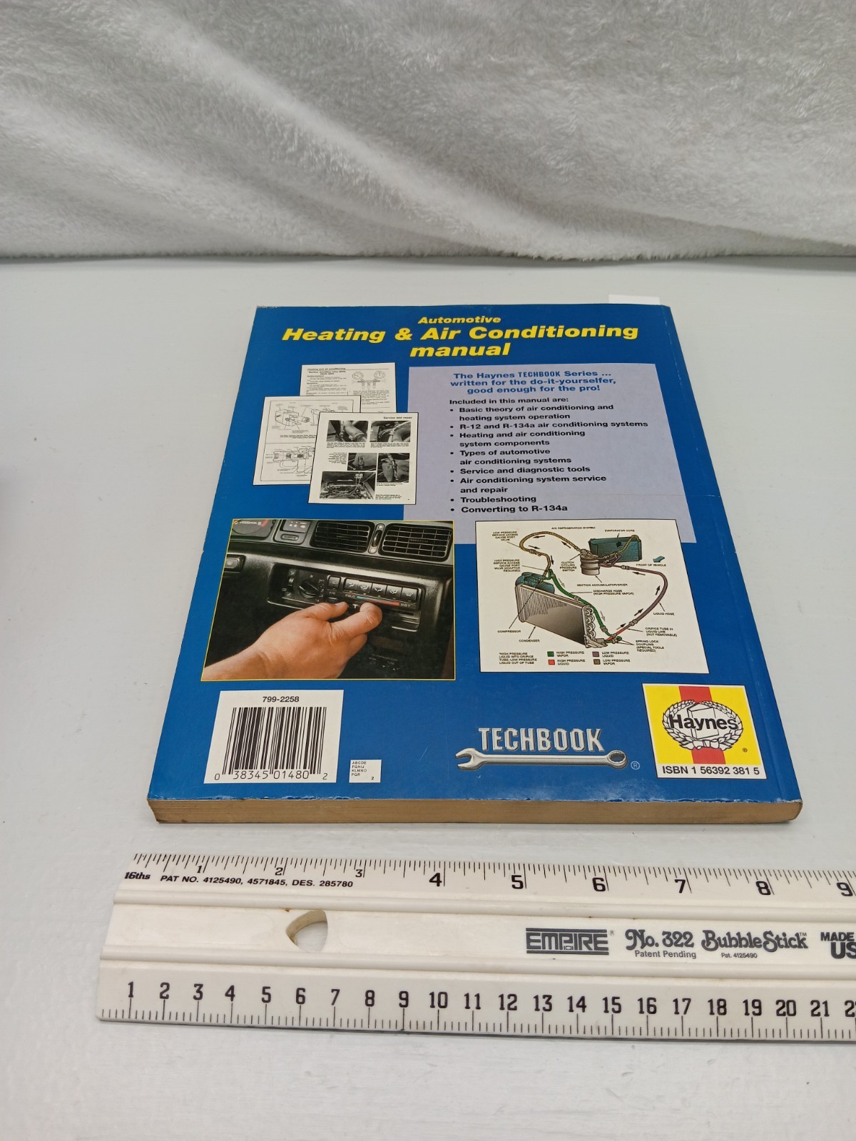 Haynes Techbook 10425 Automotive Heating & Air Condtioning Manual Repair