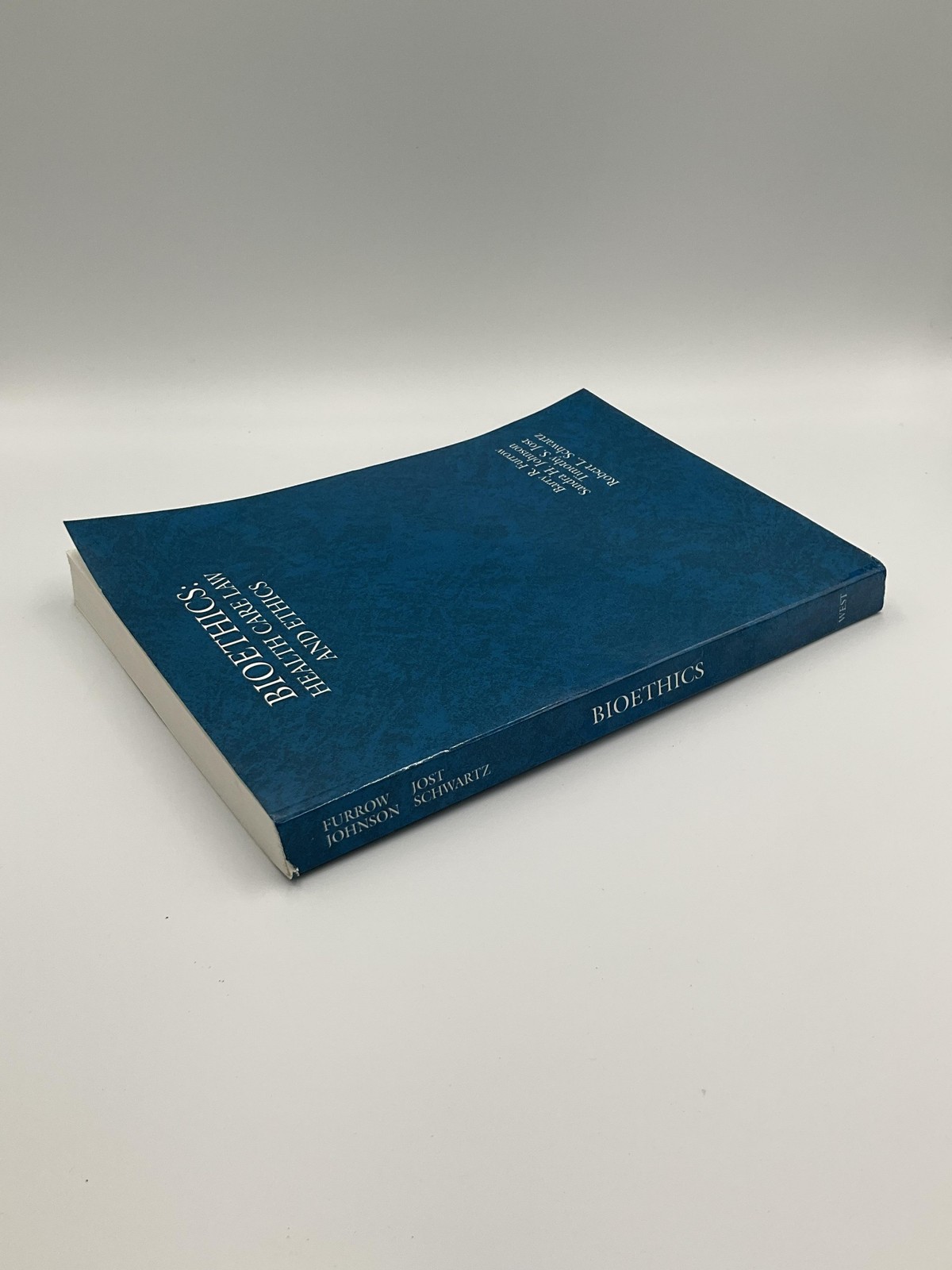 Vintage Bioethics Health Care Law And Ethics Furrow Blue PB 1991 USA Casebook