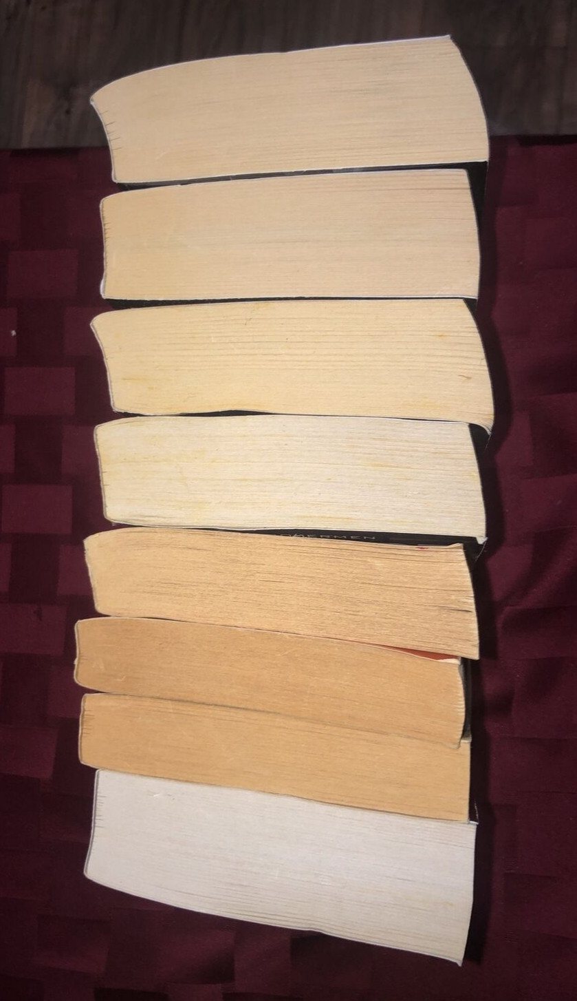 Science Fiction Combo Lot of 8 paperback books Package Deal Set