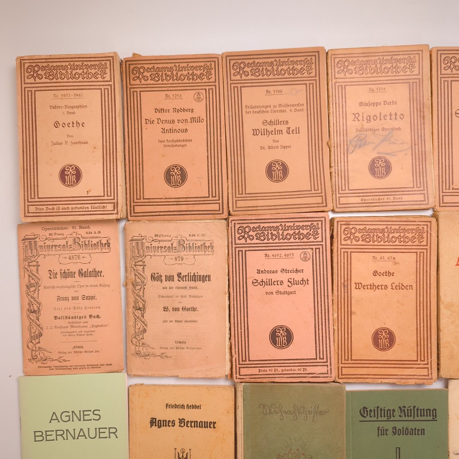 Reclam&Volksschauspiele Ötigheim 29x Buch Prosa Lyrik Buch Antiquar | Akzeptabel