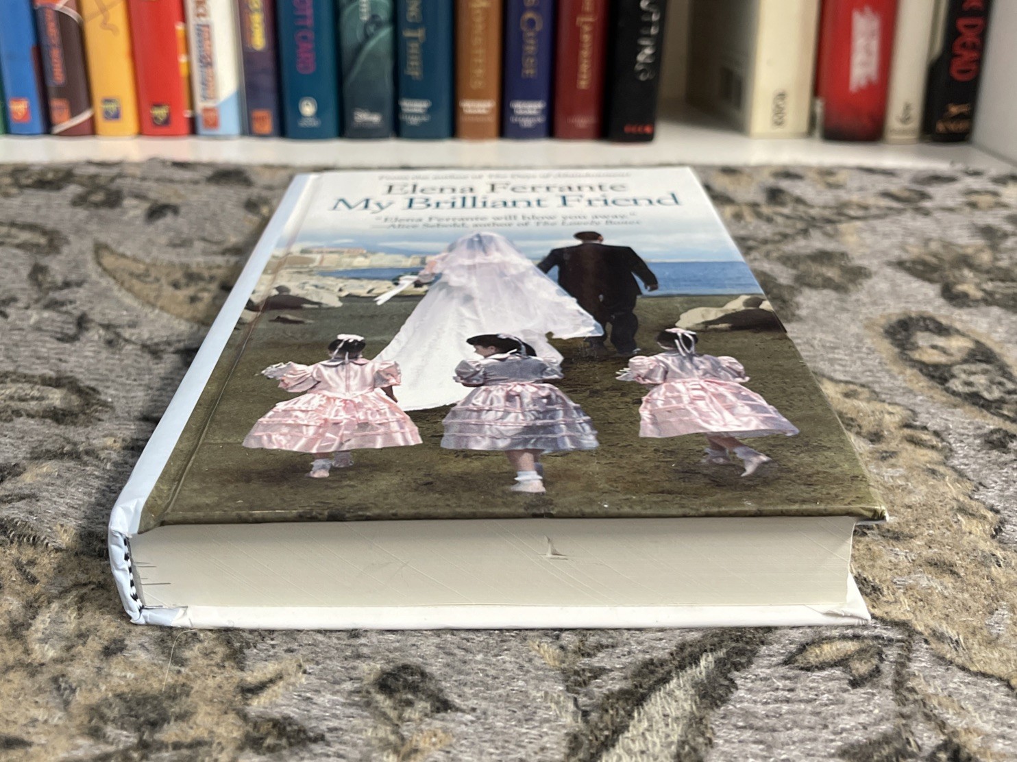 My Brilliant Friend – Elena Ferrante (2016 Hardcover) Thorndike Large Print! VG!