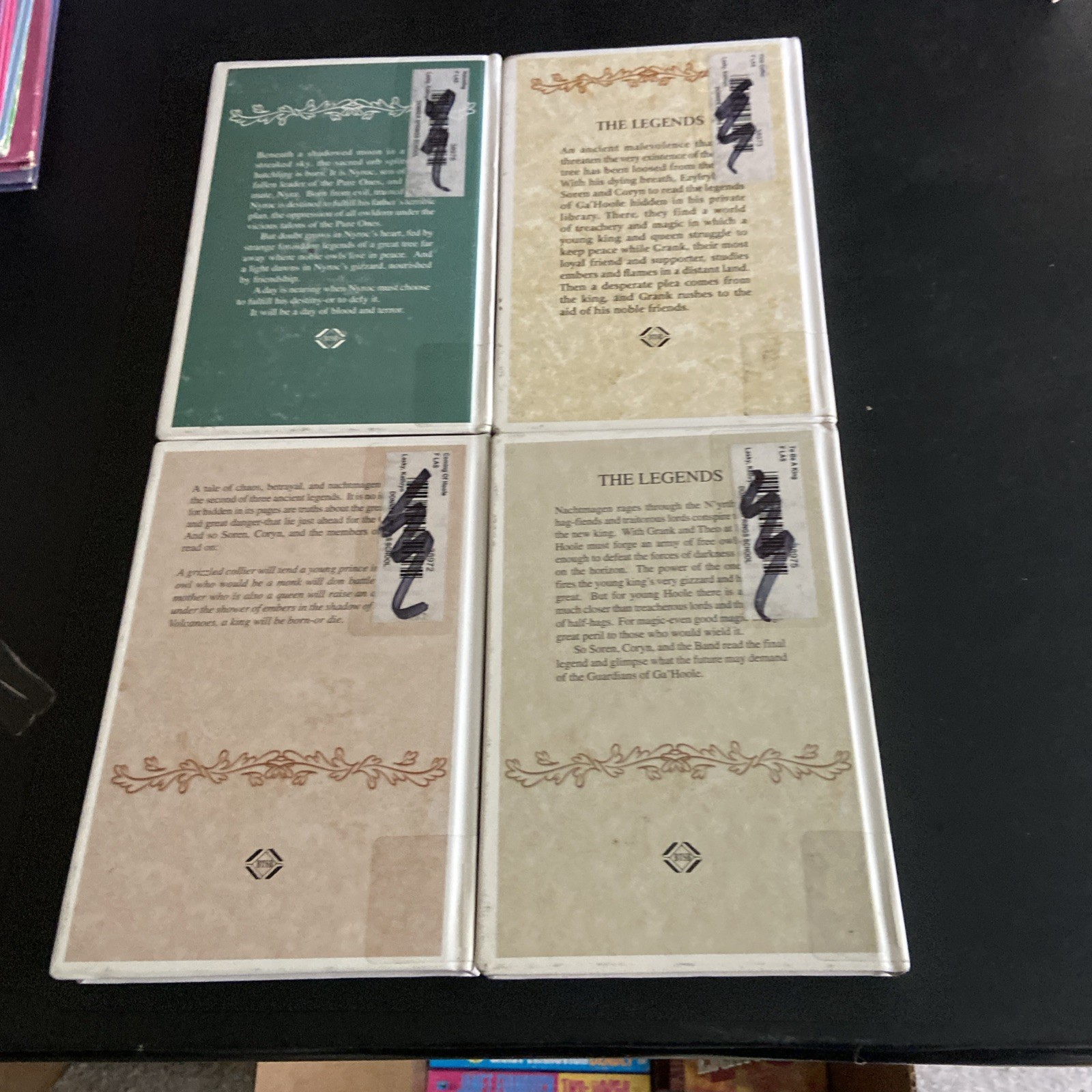 Guardians of Ga’Hoole By Kathryn Lasky Lot Of 12 HCs Ex – Library Good Condition