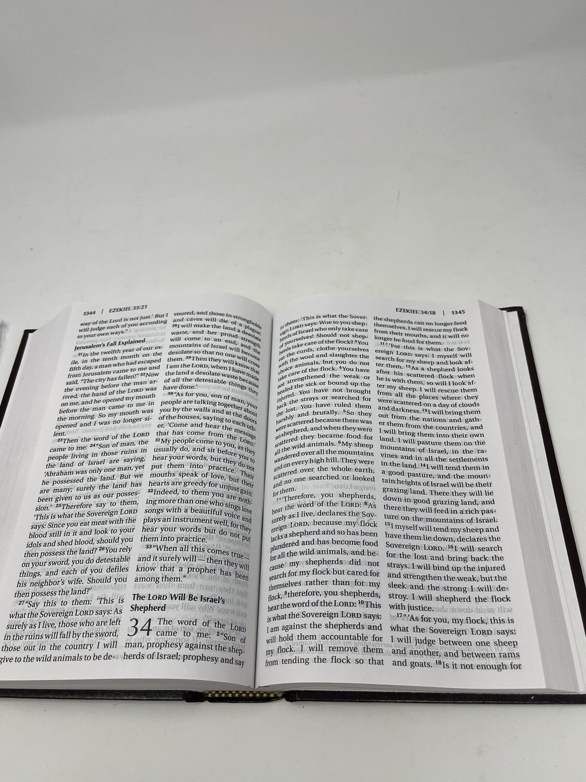 Holy Bible Large Type by Zondervan Staff 2011, Hardcover / large print Pew
