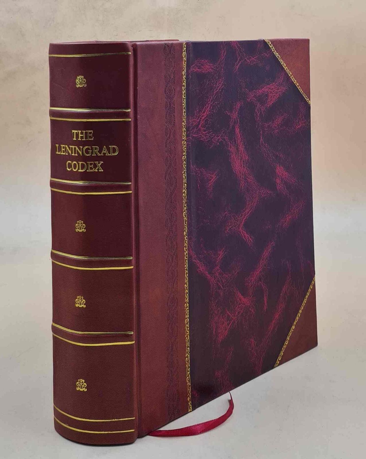 The Leningrad Codex Volume (Part. 2) 1008 by Samuel ben Jacob [LEATHER BOUND]