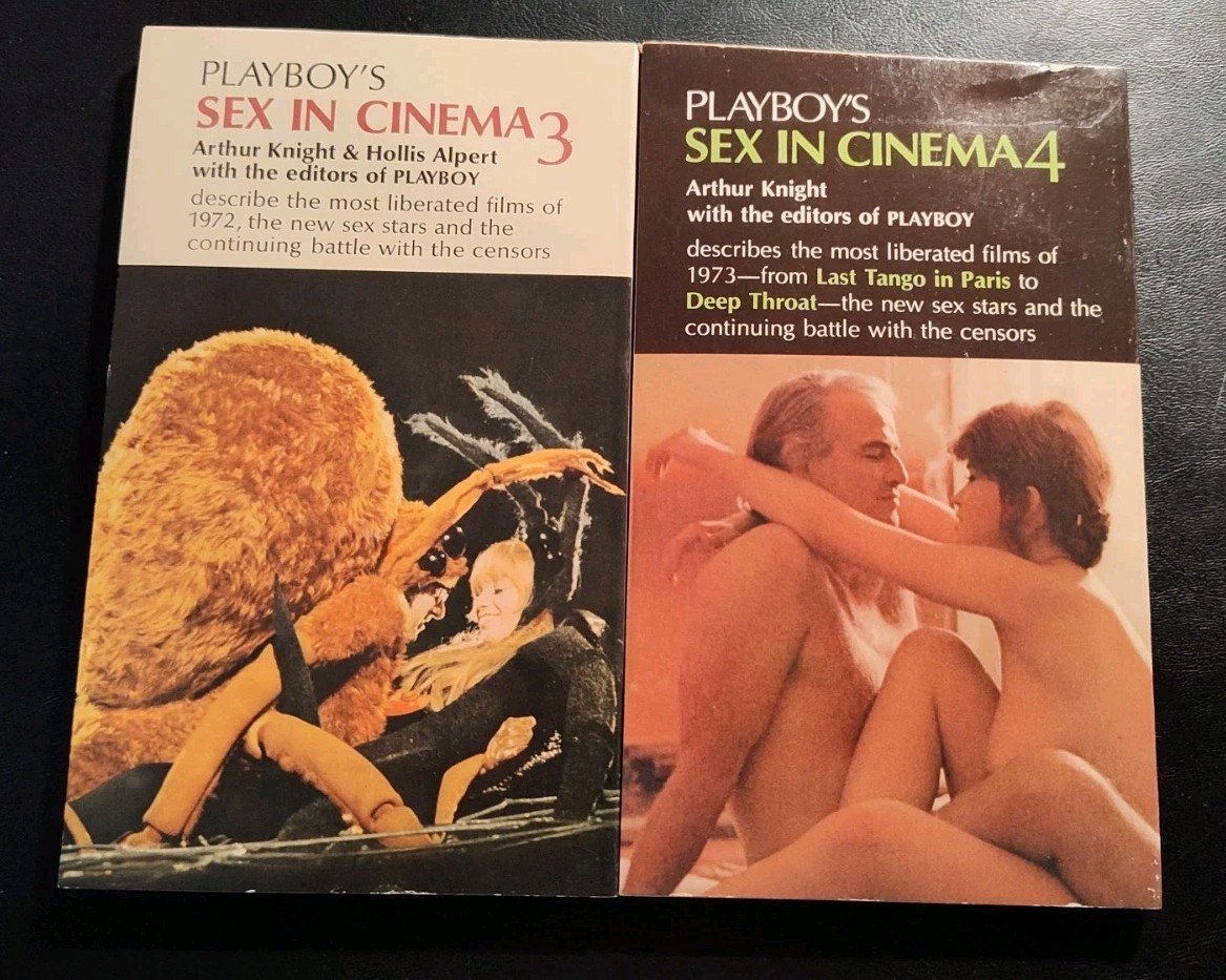 Vintage Box Set: Playboy’s „Sex In Cinema“ Paperbacks Vol 1-4 (1971-1974) .