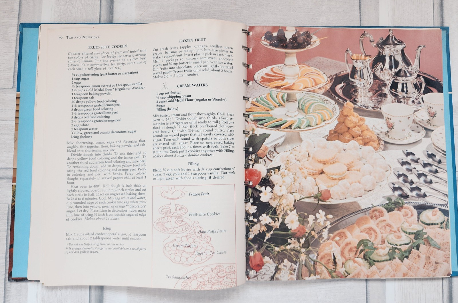 Betty Crocker Hostess cookbook 1970 illustrated & photos 168 pages variety menus