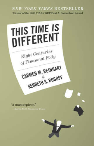 This Time Is Different: Eight Centuries of Financial Folly – Paperback – GOOD