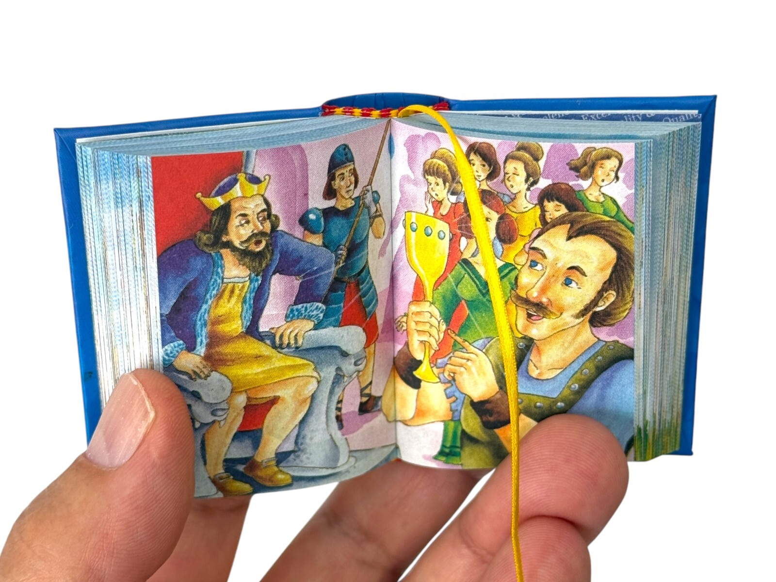 new Children’s Tales Vol I full color illustrated miniature book hardbound