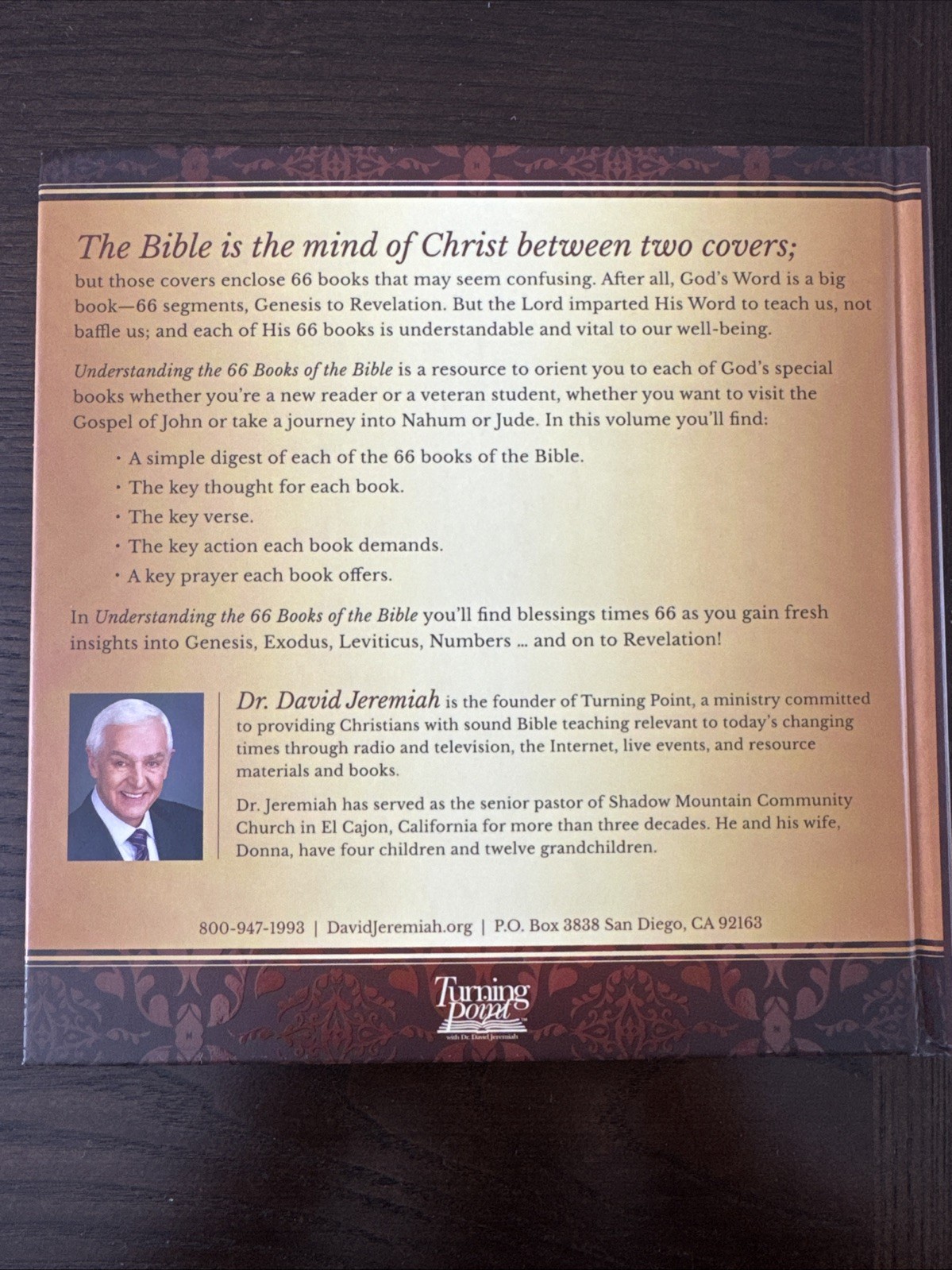 Understanding the 66 Books of the Bible by David Jeremiah (Hardcover)