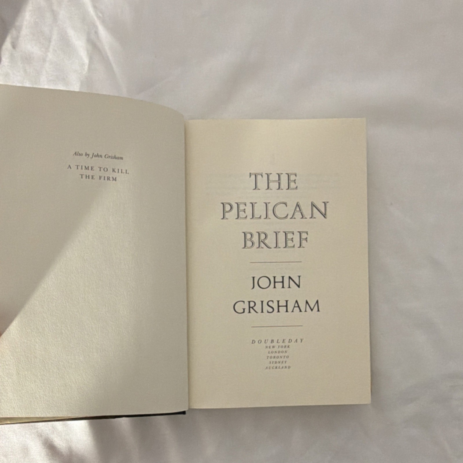John Grisham 7 Hardcover First Edition Lot Legal Thriller Fiction Pelican Brief
