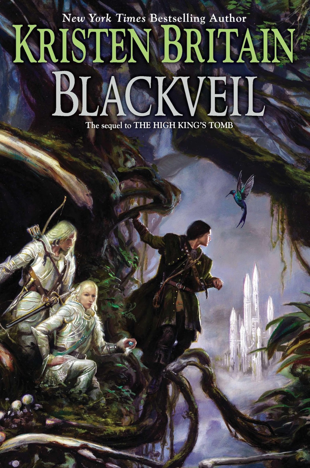 Blackveil (Green Rider) – paperback Britain, Kristen