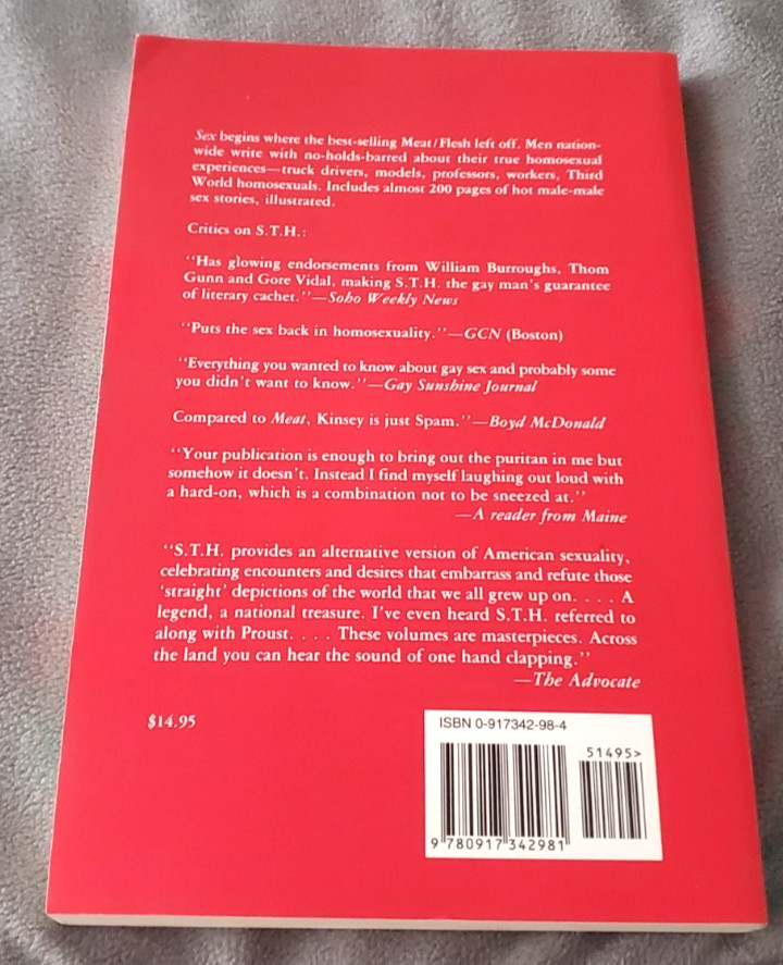 SEX True Homosexual Experiences From S.T.H. Boyd McDonald LGBT+ Pride Volume 3