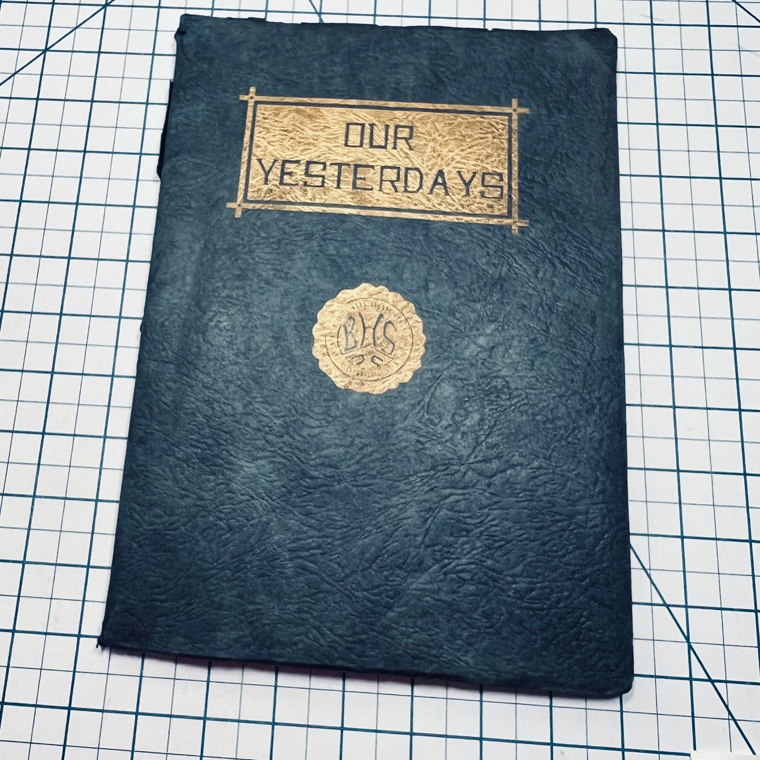 Our Yesterdays 1925 Berne High School Yearbook Vintage Indiana BHS