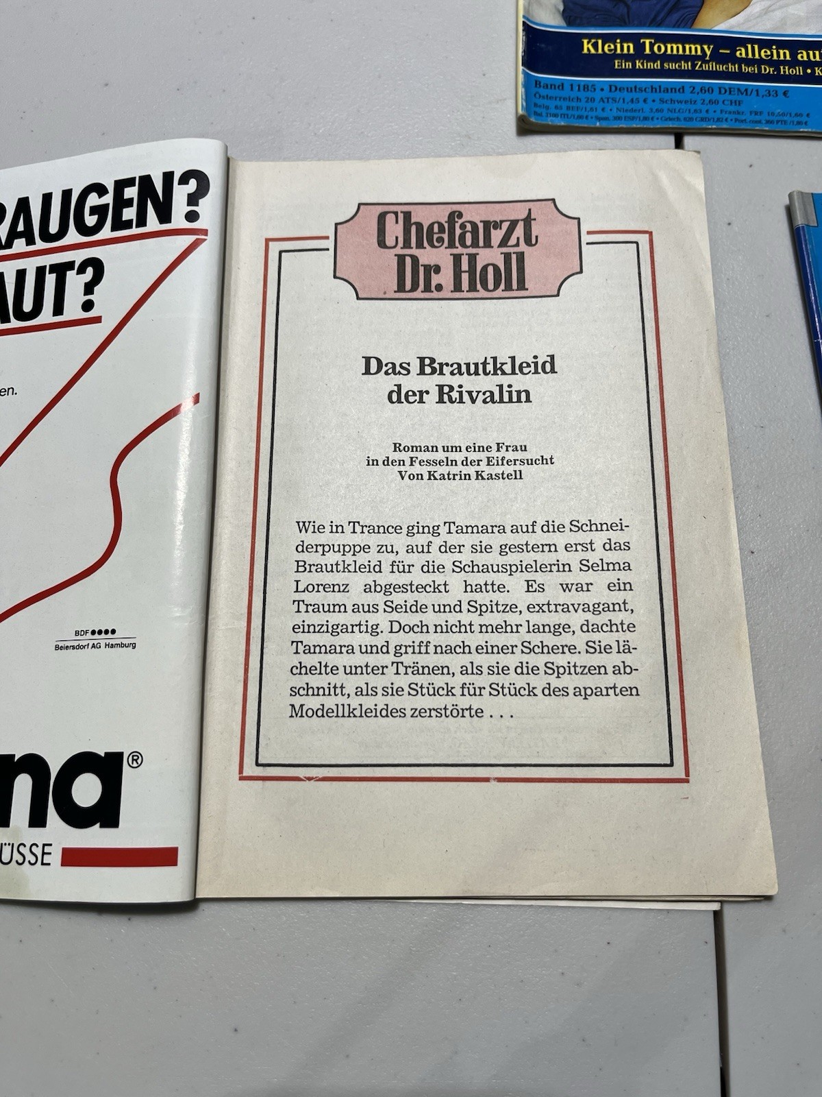 Chefarzt Dr. HOLL German Magazines Lot Of 3. Pre Owned, Vintage. Bastei Roman