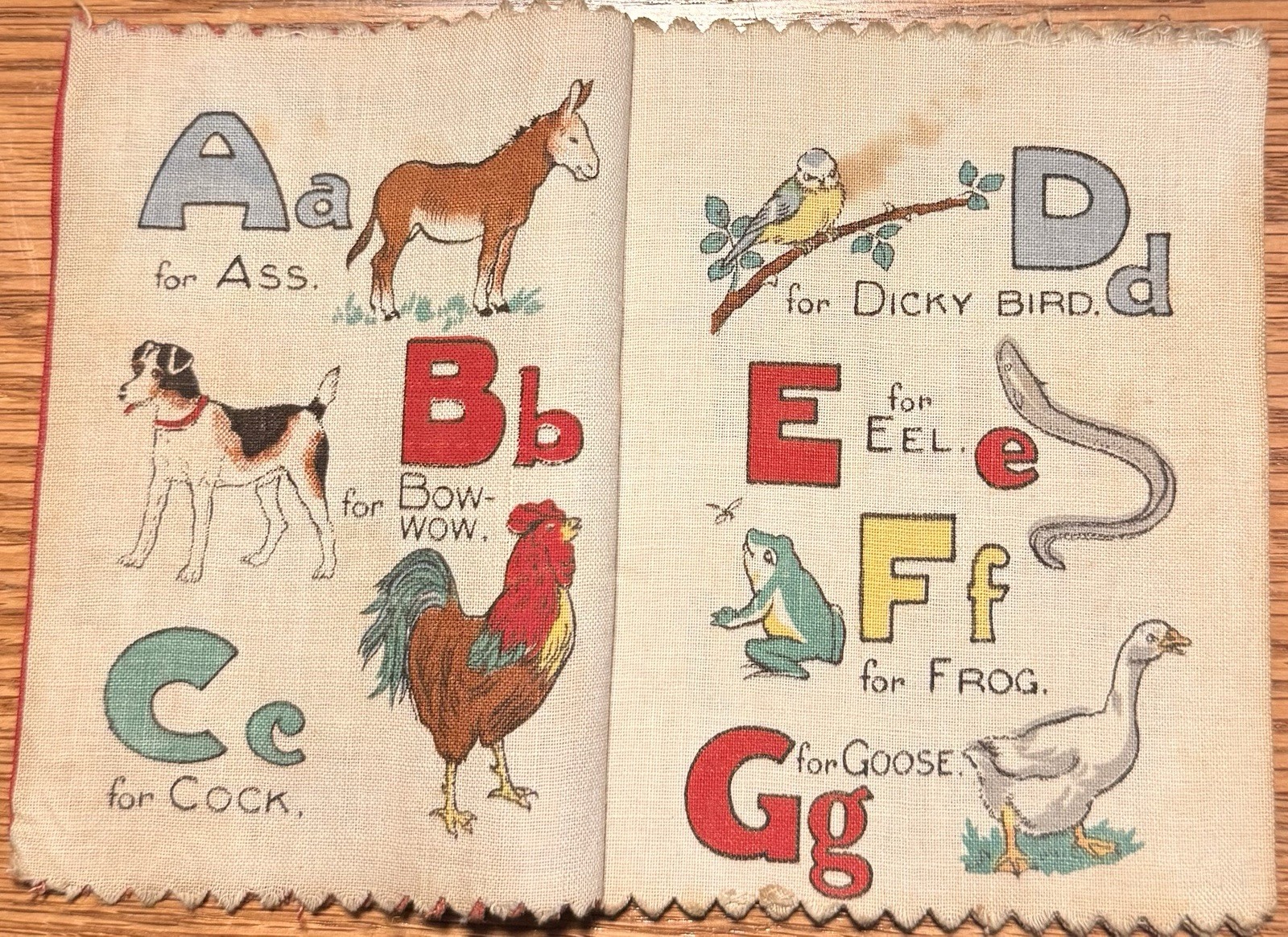 1910’s “Little Checks” Dean’s Rag Book, British London, “Quite Indescribable”