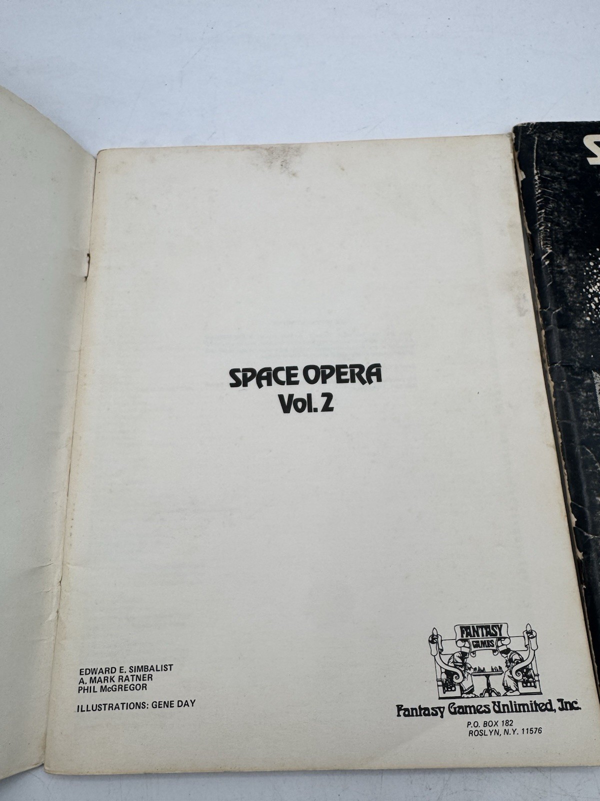 Space Opera Fantasy Games Book Vol 1&2
