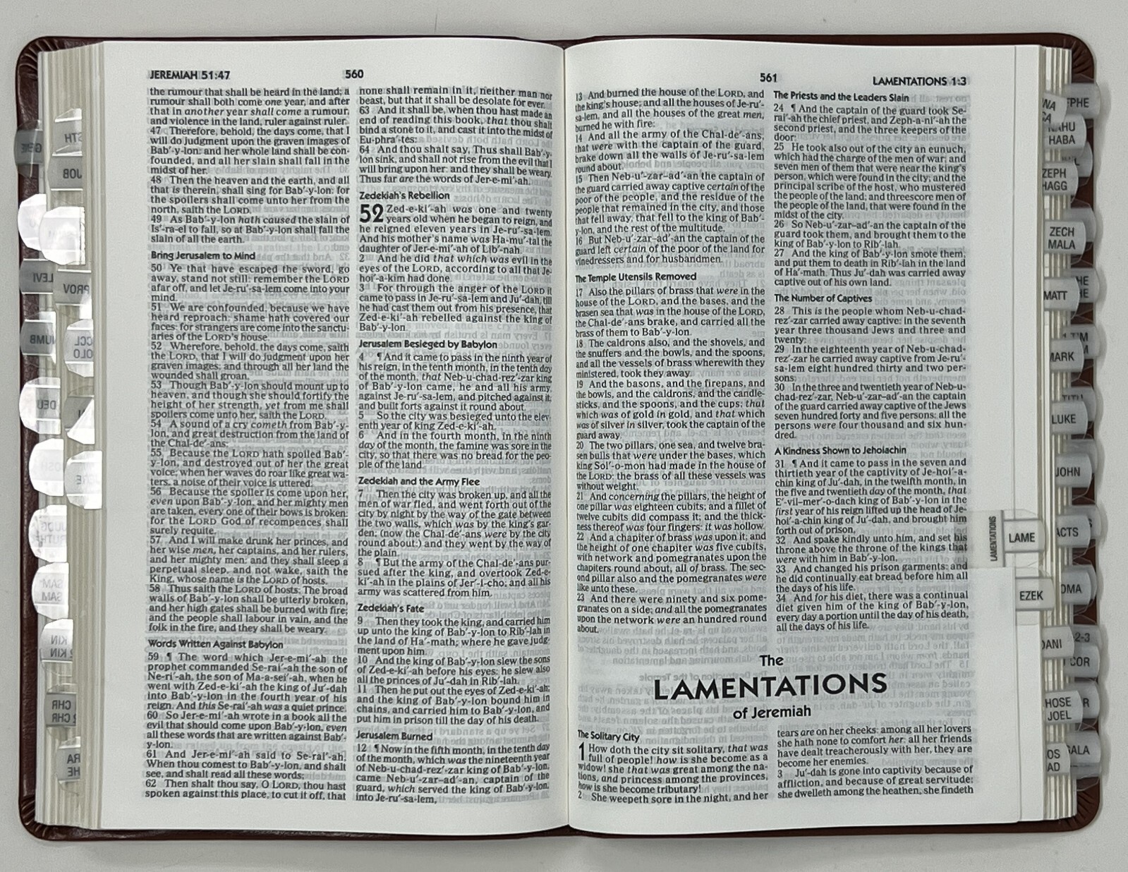 The Holy Bible: KJV: Red Letter Ed. – 2012 Leather SC Pub. by Worthy Publishing