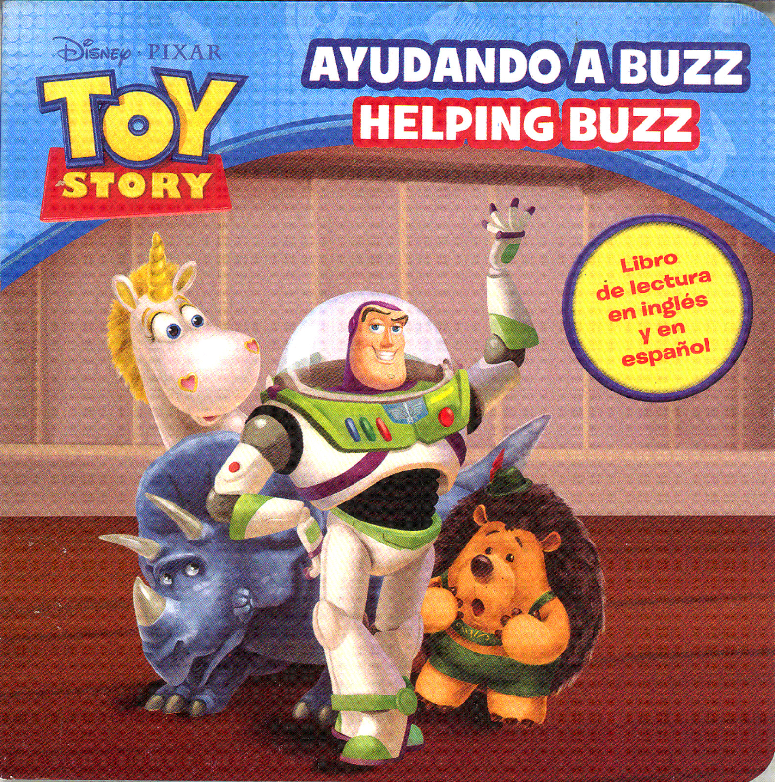 SET 4 DE 3 LIBROS DE CUENTOS BILINGÜES DE DISNEY/PIXAR, EN ESPAÑOL