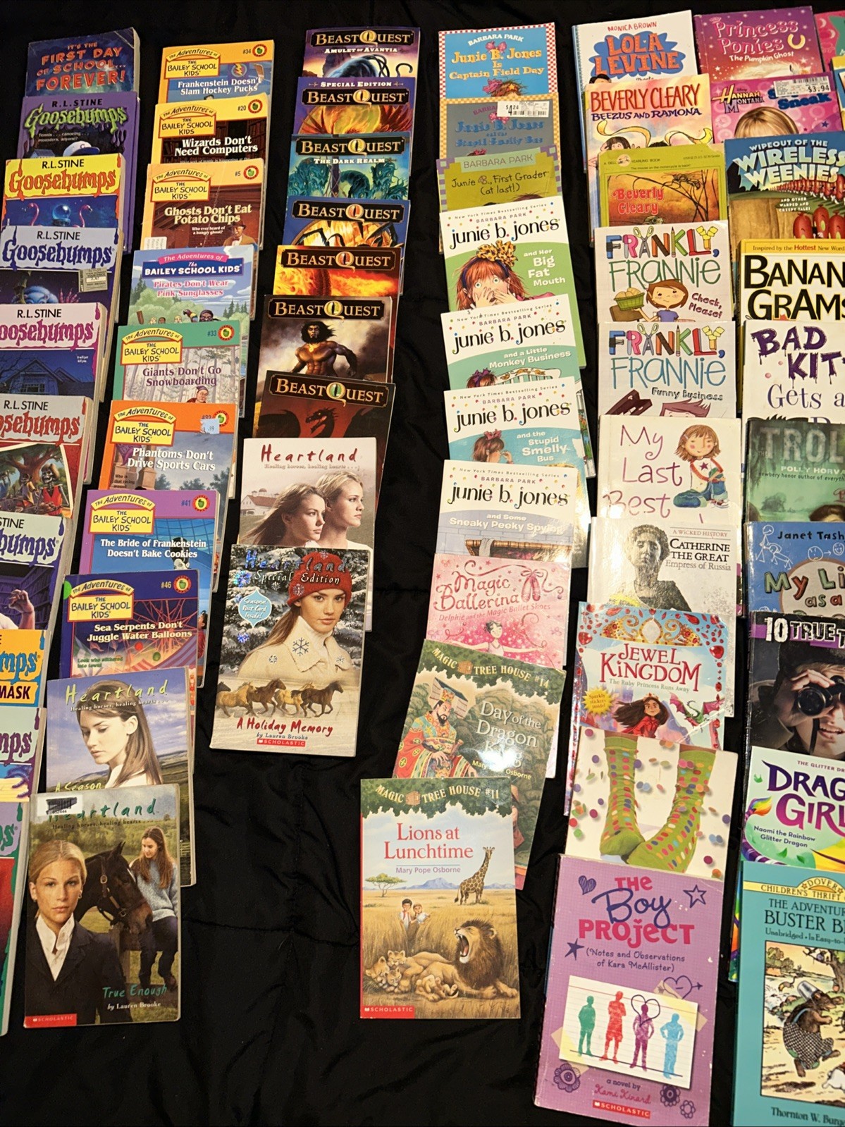 Bulk/Huge Lot of 108 of Children’s Kids Chapter Books -Large Assortment