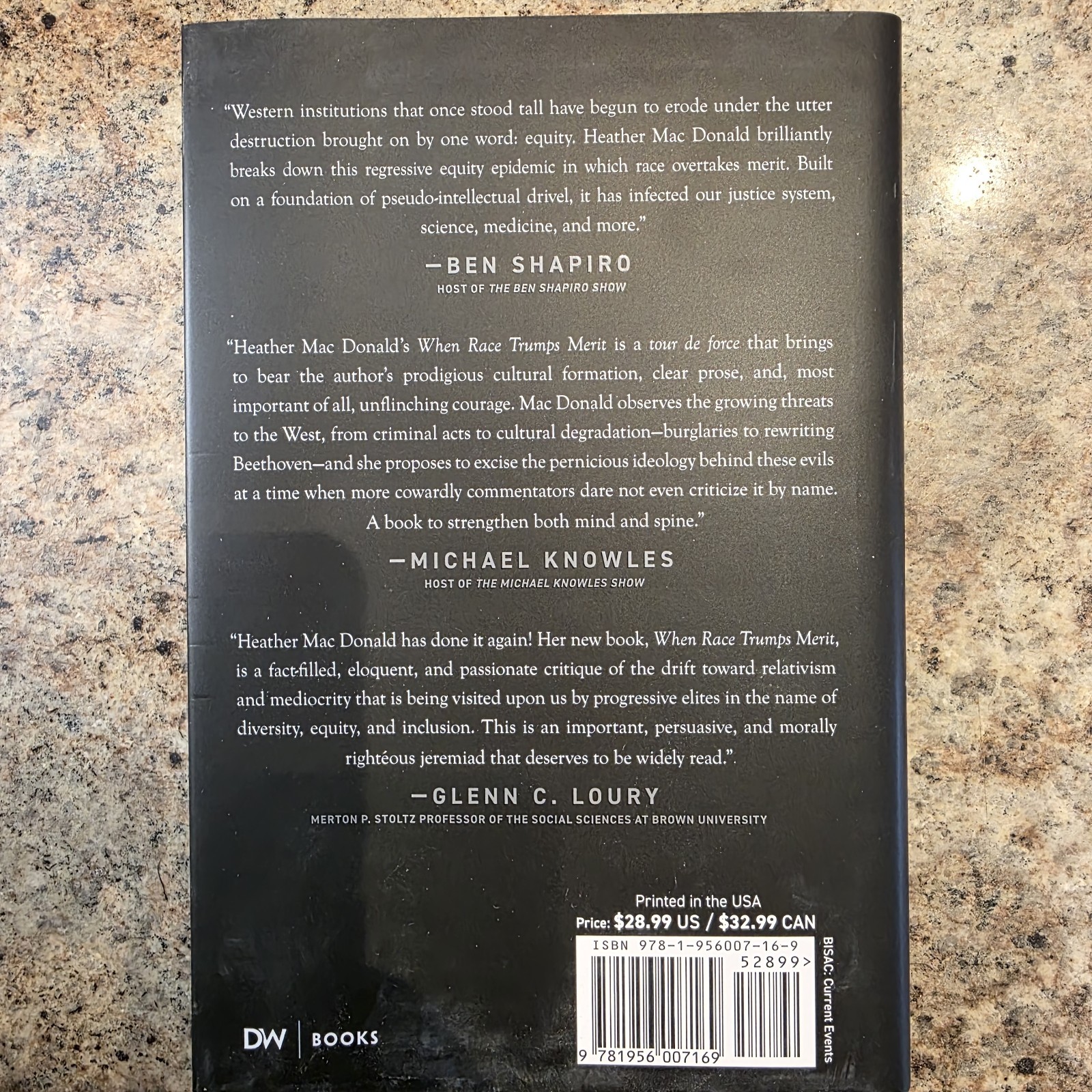 When Race Trumps Merit Heather Mac Donald #1 New York Best Selling Author