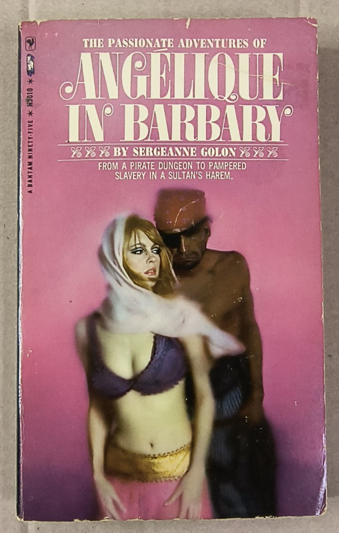 Sergeanne Golon, Angelique In Barbary, Paperback 1966