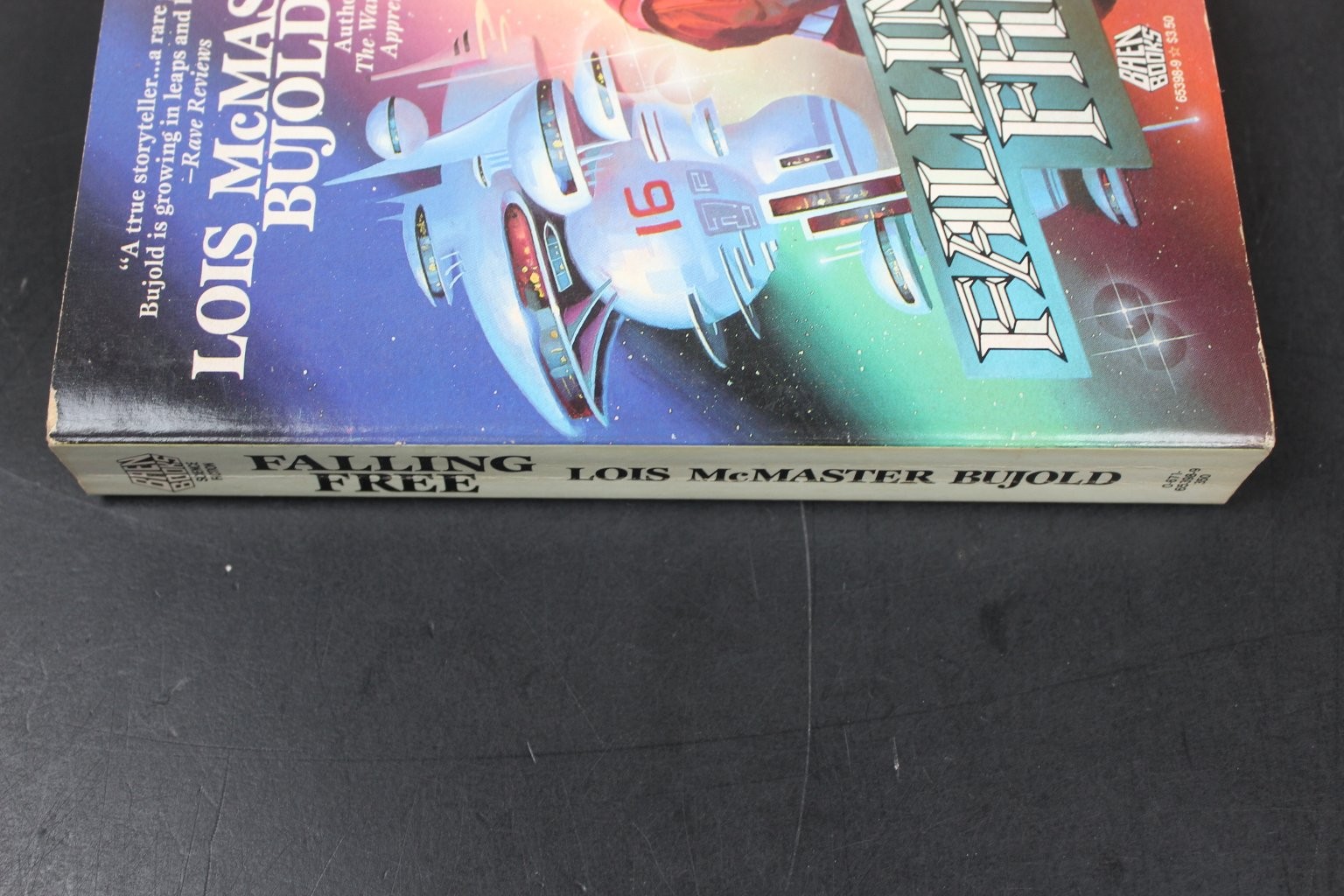 Falling Free Lois McMaster Bujold 1988 First Printing Science Fiction Baen Books