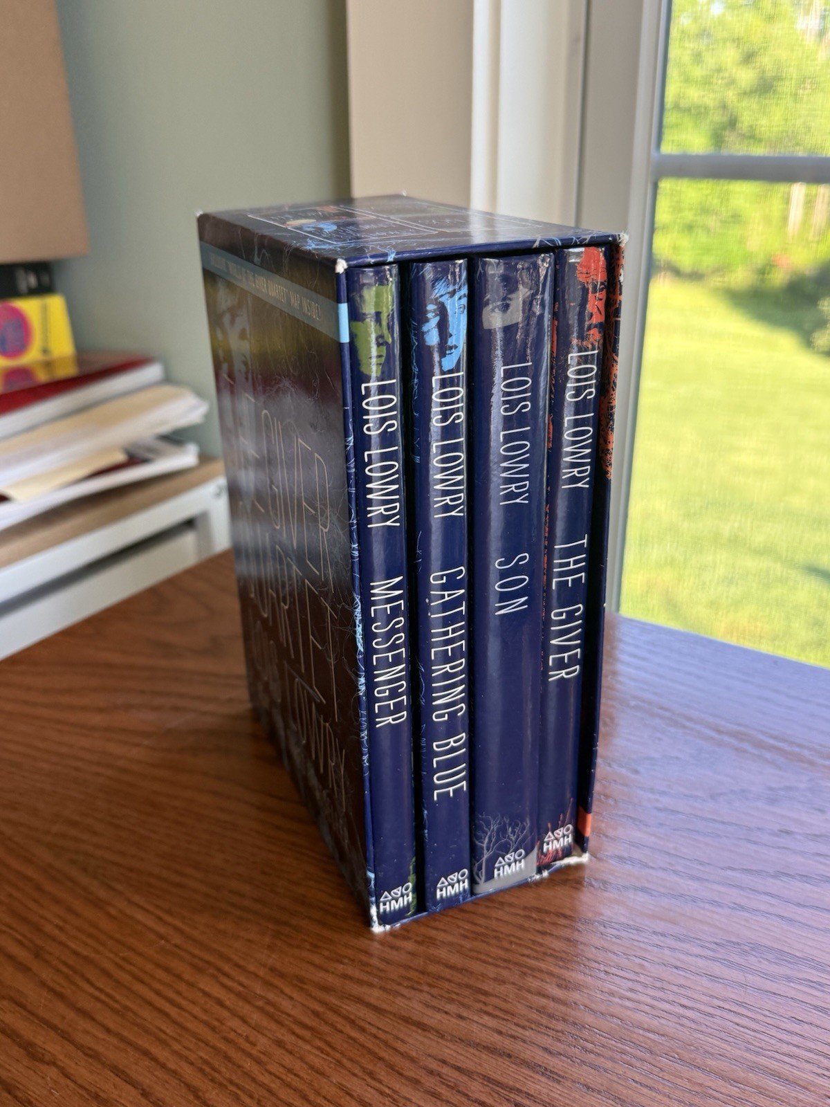 The Giver Quartet Boxed Set Lois Lowry (2014) 4 Hardcovers and Slip Case