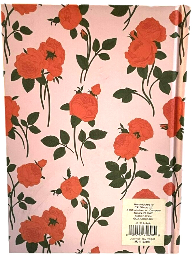 Fresh Ideas Journal – X & O Paper Goods Floral Journal 160 Pages 8.5 x 6