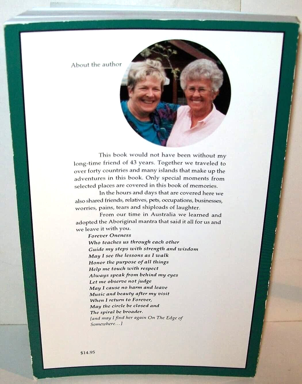 On The Edge of Somewhere – Inscribed by the Author 2011
