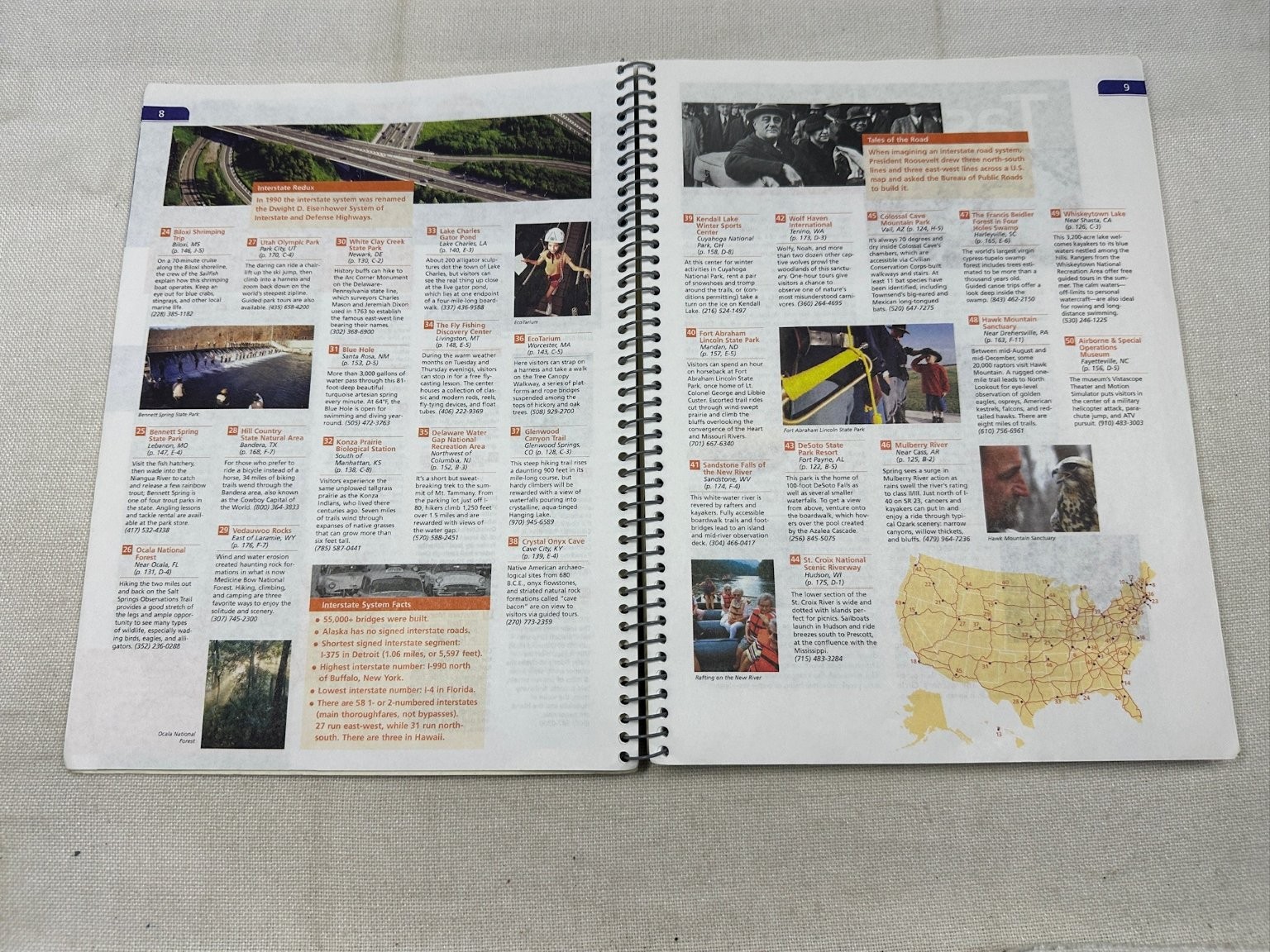 Rand McNally The Road Atlas 2006 Midsize Deluxe Spiral-Bound US Canada Mexico