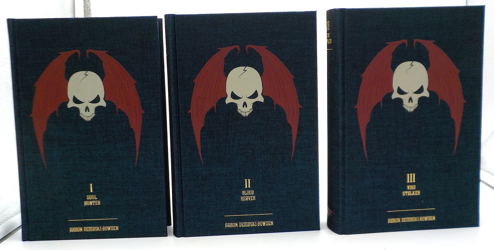 NIGHT LORDS TRILOGY Signed #d Boxed Set 3 Volume Set Black Library Warhammer 40K