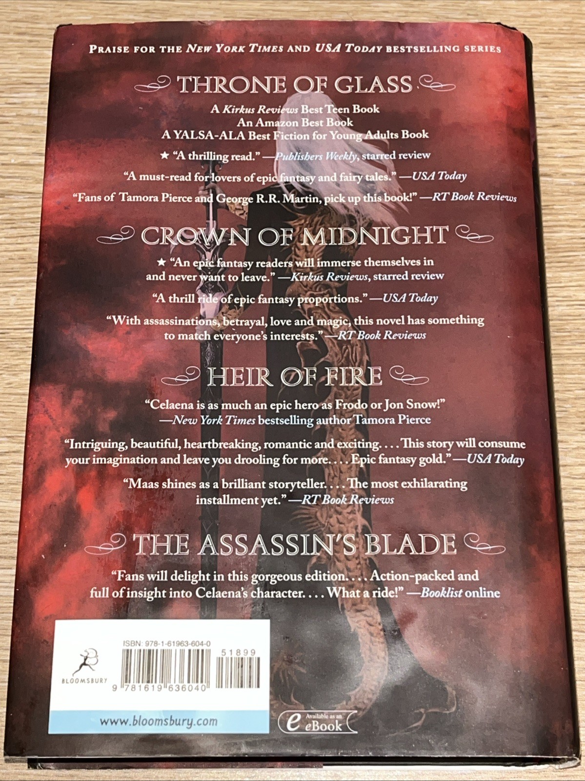 Queen of Shadows Sarah J. Maas Hardcover Original OOP Cover Art 1st Edition