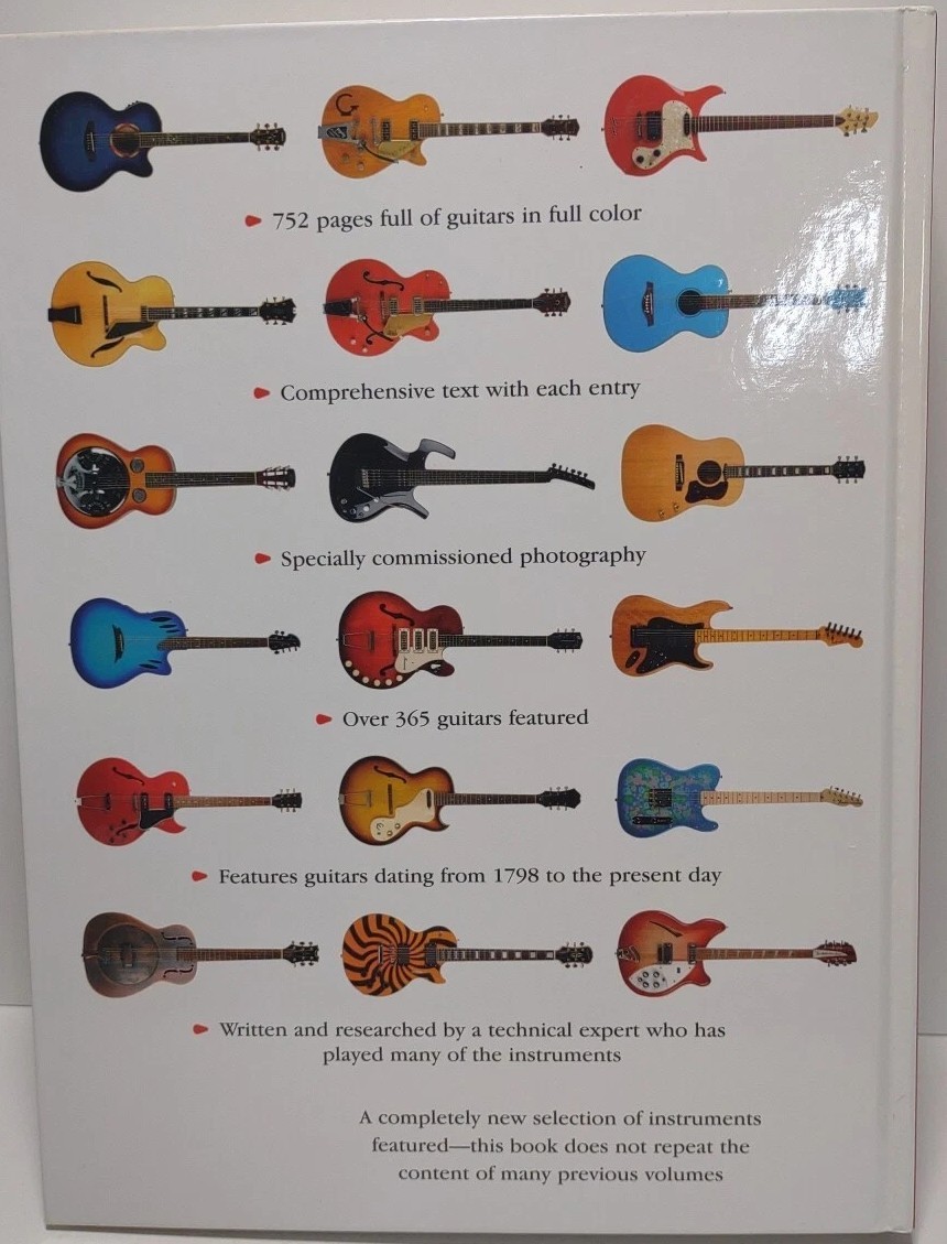 The Illustrated Directory of Guitars Nick Freeth 2006 Hardcover 752 Pages
