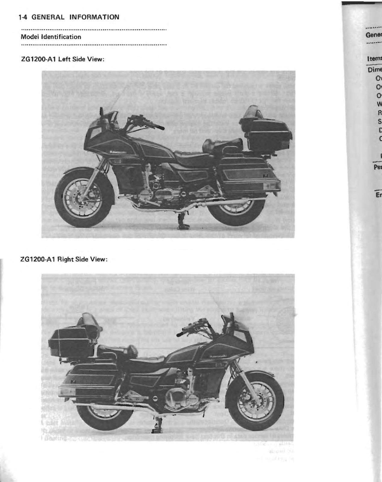KAWASAKI ZG1200 Motorcycle Service Manual – STEEL WIRE BOUND – PROTECTIVE COVERS