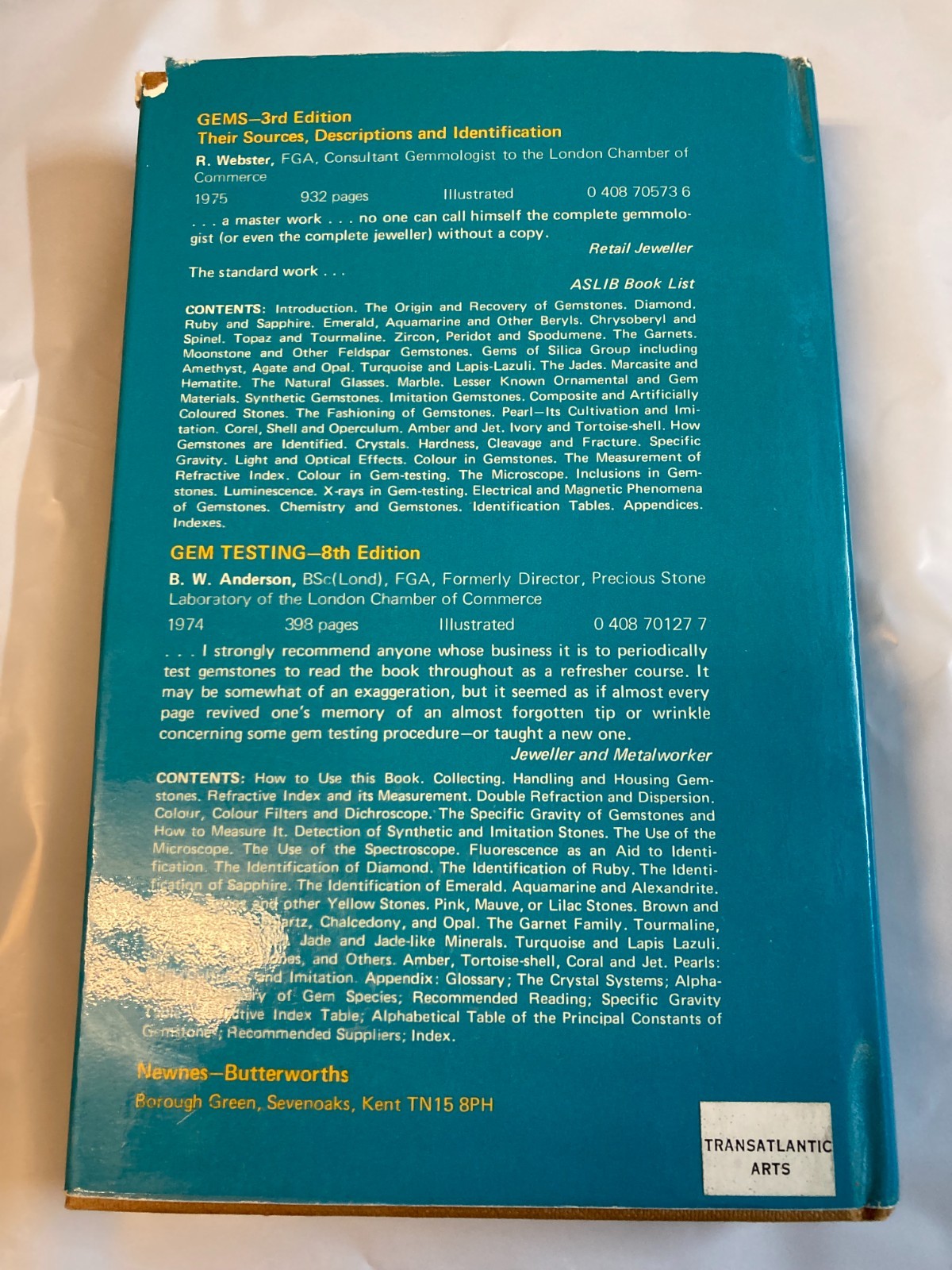 Watch And Clock Making & Repairing By Gazeley 1976 HC 2nd Edition VG