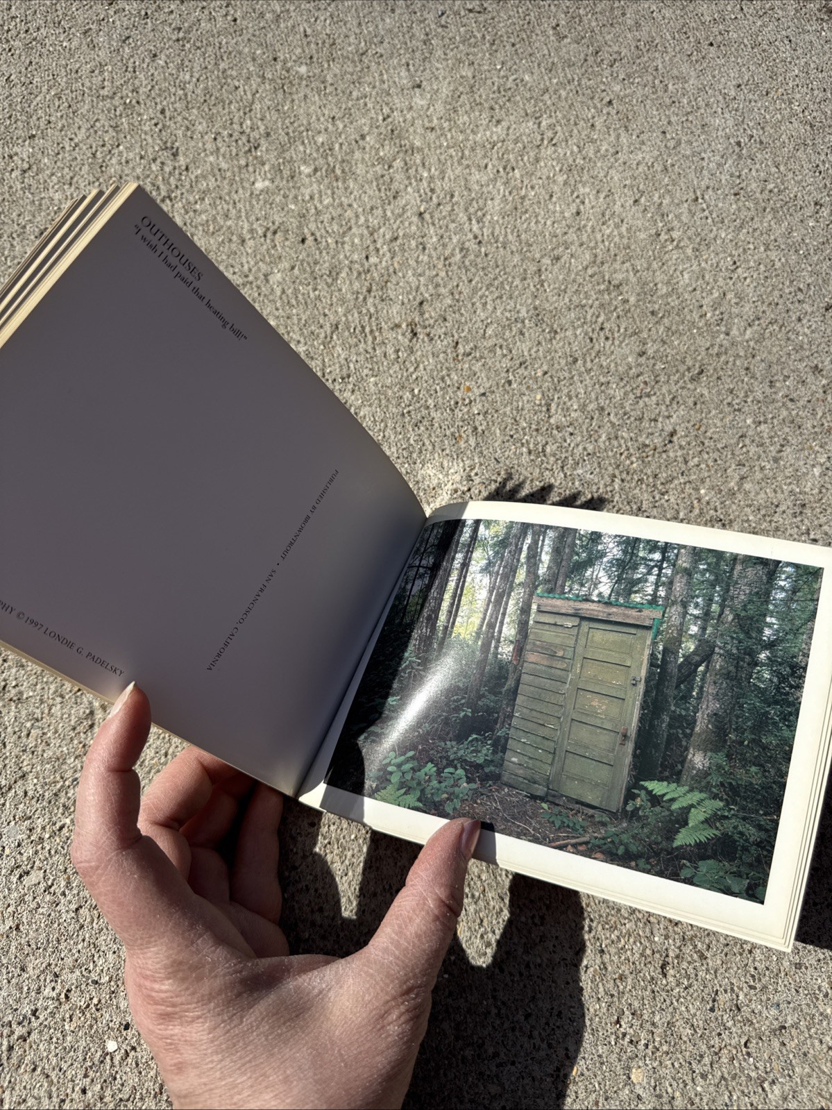 Unique! Outhouses Photo Postcards Book 1997~1563139324~browntrout-publishers