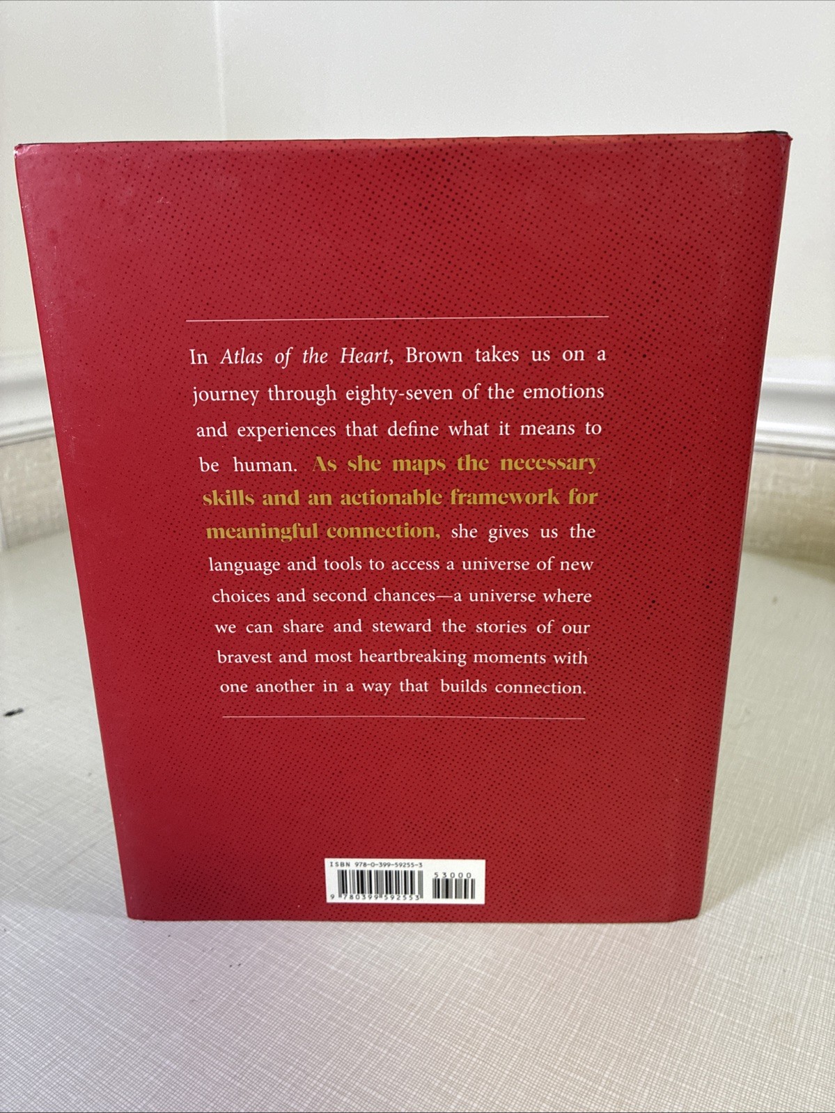 Atlas of the Heart: Mapping Meaningful – Hardcover, by Brown Brené – Good